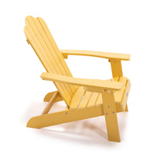 Carica l&#39;immagine nel visualizzatore di Gallery, TALE Adirondack Chair Backyard Outdoor Furniture Painted Seating With Cup Holder All-Weather And Fade-Resistant Plastic Wood Ban Amazon
