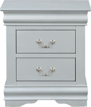 Charger l&#39;image dans la galerie, Louis Philippe Nightstand in Platinum 26733
