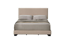 Load image into Gallery viewer, Leandros Queen Bed• Beige Fabric 27420Q

