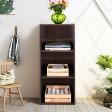 Загрузить изображение в средство просмотра галереи, full wooden standard bookcase 3 layers
