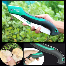 Charger l&#39;image dans la galerie, LAOA Camping Foldable Saw Portable Secateurs Gardening Pruner 10 Inch Tree Trimmers  Camping Tool for Woodworking Saw Trees
