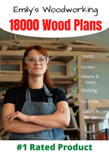 Загрузить изображение в средство просмотра галереи, Emily&#39;s Woodworking - 18000 Wood Plans - Digital Product
