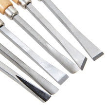 Load image into Gallery viewer, Manual Wood Carving Hand Chisel Tool Set 6pcs
