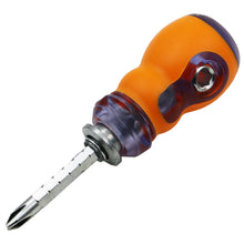 Load image into Gallery viewer, Short Distance Screwdriver CR-V Phillips and Slotted Screw Driver Mini Dual Purpose Scalable Screwdrivers With Magnetic
