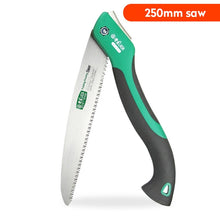 Carica l&#39;immagine nel visualizzatore di Gallery, LAOA Camping Foldable Saw Portable Secateurs Gardening Pruner 10 Inch Tree Trimmers  Camping Tool for Woodworking Saw Trees
