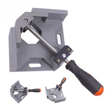 Charger l&#39;image dans la galerie, EASY-Aluminum Single Handle 90 Degree Right Angle Clamp Angle Clamp Woodworking Frame Clip Right Angle Folder Tool
