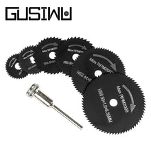Load image into Gallery viewer, Circular HSS Saw Blade Rotary Tool For Dremel 6pcs
