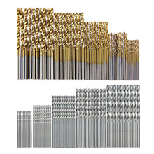 Load image into Gallery viewer, Titanium Coated Twist Drill Bit 1/1.5/2.0/2.5/3mm 50/200Pcs
