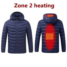 Load image into Gallery viewer, NWE Men Winter Warm USB Heating Jackets
