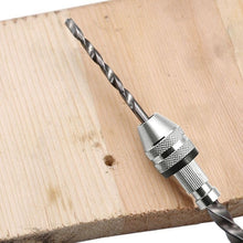 Görseli Galeri görüntüleyiciye yükleyin, High Quality Mini Micro Aluminum Hand Drill With Keyless Chuck +10pc Twist Drill Bit Woodworking Drilling Rotary Tools
