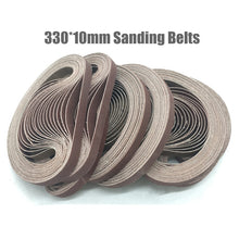 Carica l&#39;immagine nel visualizzatore di Gallery, Sanding Belts 10PCS 330*10mm 40-1000Grit Abrasive
