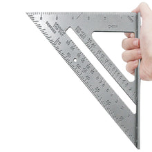 Load image into Gallery viewer, Aluminum Square Ruler 7&quot;
