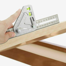 Görseli Galeri görüntüleyiciye yükleyin, Multifunctional Woodworking protractor  carpenter tools Triangle Ruler Angle Ruler Revolutionary Carpentry Tool Measuring Tools
