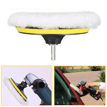 Load image into Gallery viewer, 5pcs/set 6inch Wool Buffing Polishing Pads Car Polisher Drill Wool Wheel Mop Kit Car Accessories
