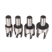 Load image into Gallery viewer, Forstner Drill Bit Carbon Steel Woodworking Round Shank Drill Bit Set Carpenter Wood Plug Hole Cutter Drill
