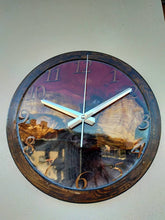 Görseli Galeri görüntüleyiciye yükleyin, Epoxy clock, Resin clock, Clock for wall, Epoxy Wall Clock, Resin Wall Clock, Wooden Wall Clock
