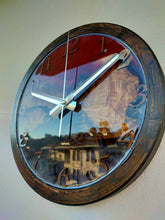 Görseli Galeri görüntüleyiciye yükleyin, Epoxy clock, Resin clock, Clock for wall, Epoxy Wall Clock, Resin Wall Clock, Wooden Wall Clock
