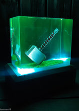 Load image into Gallery viewer, Thor&#39;s hammer in epoxy resin
