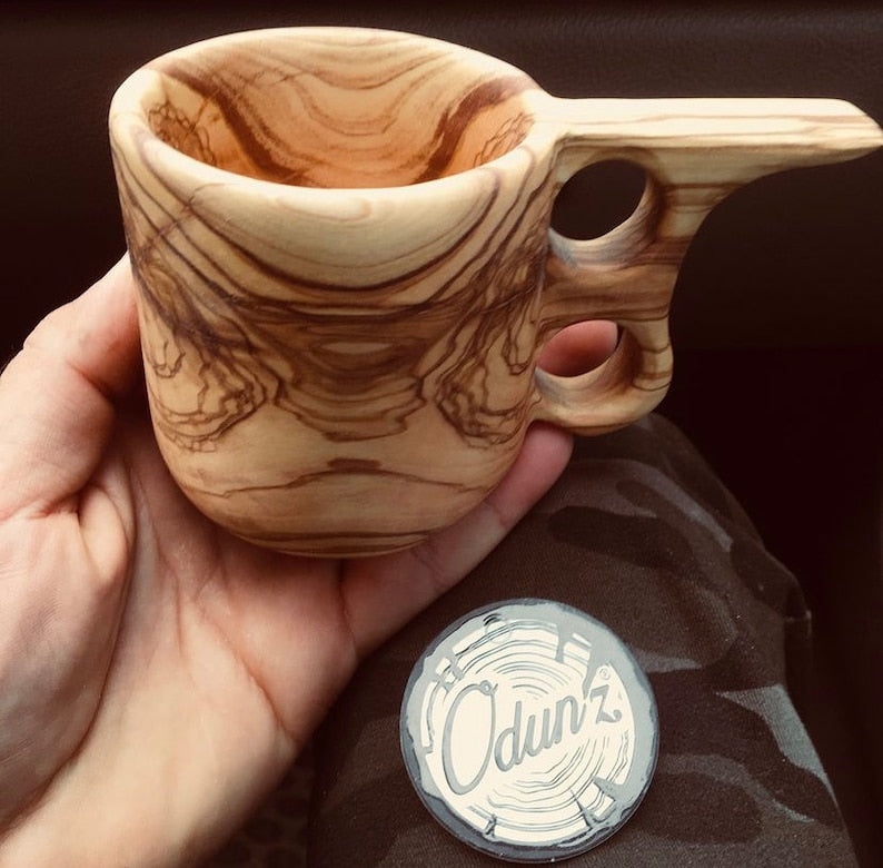 Kuksa Wooden/wood mug/cup survival
