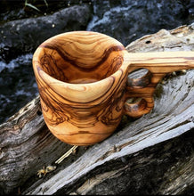 Görseli Galeri görüntüleyiciye yükleyin, Kuksa Wooden/wood mug/cup survival
